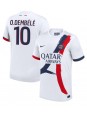 Moške Nogometnih dresov Paris Saint-Germain Ousmane Dembele #10 Gostujoči 2024-25 Kratki rokavi